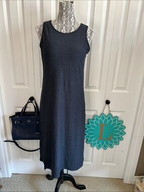NWT Shambhala Luxe Soft Tank Midi Dress with Built in Bra size Medium